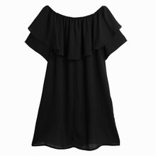 t-shirt-women-off-shoulder-chiffon-t-shit-slash-neck-tee-shirt-ruffle-dip-hem-casual-tops-women-blusas-black BBL