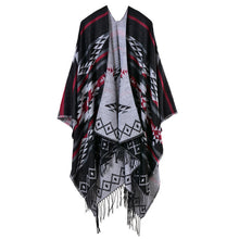 women-knitted-cape-poncho-open-front-geometric-striped-tassel-fanon-fringe-duplex-cashmere-shawls-and-scarves-pashmina BBL