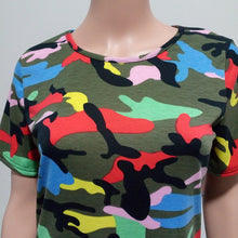 Camouflage Women T Shirt Short Sleeve Tee Shirt Femme Slim Plus Size Women Tops Casual Tee Shirt For Women
