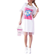 organza-lace-dress-wow-t-shirt-dresses-straight-women-letter-print-mesh-patchwork-short-sleeve-casual-dress BBL