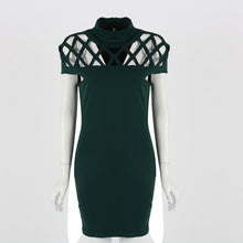 party-night-turtle-neck-dress-hollow-out-mesh-slim-dresses-sexy-skinny-cut-off-black-mini-bodycon-brand-vestidos BBL