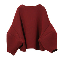 Retro Space Cotton Lantern Sleeve Sweatshirt Women Loose Pullover Hoodies Casual Jumper Sweats Tops 2 color
