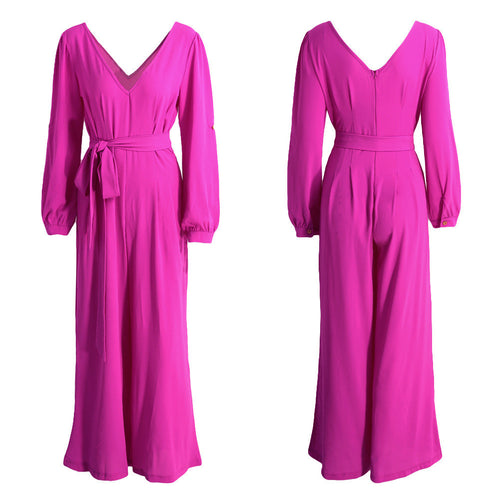 sexy-bodysuits-women-jumpsuits-v-neck-long-sleeve-rpmpers-women-playsuit-solid-belted-bodysuit-yellow-rose BBL