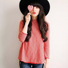 Sexy Button Backless Split Striped Print Tee Women tshirt tee shirt femme camisetas mujer 2 color xs s m