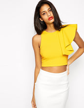 sexy-crop-top-women-one-shoulder-ruffle-o-neck-sleeveless-fitness-women-tops-blusas-feminina-black-yellow BBL