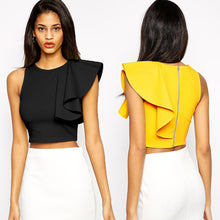 sexy-crop-top-women-one-shoulder-ruffle-o-neck-sleeveless-fitness-women-tops-blusas-feminina-black-yellow BBL