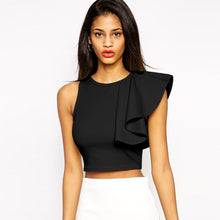 sexy-crop-top-women-one-shoulder-ruffle-o-neck-sleeveless-fitness-women-tops-blusas-feminina-black-yellow BBL