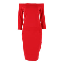 sexy-fashion-bodycon-dress-three-quarter-sleeve-slash-neck-dresses-casual-party-night-blue-black-club-clothes BBL