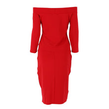 sexy-fashion-bodycon-dress-three-quarter-sleeve-slash-neck-dresses-casual-party-night-blue-black-club-clothes BBL