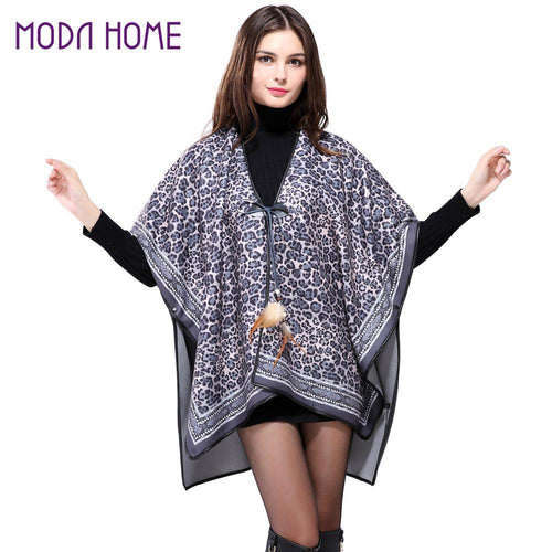 spain-euro-style-women-poncho-leopard-print-scarf-tie-front-warm-cardigan-cape-shawl-long-scarves-pashmina BBL