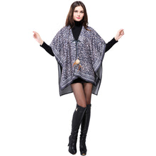 spain-euro-style-women-poncho-leopard-print-scarf-tie-front-warm-cardigan-cape-shawl-long-scarves-pashmina BBL