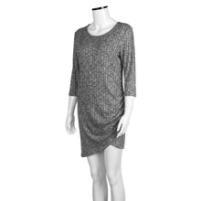 Women Dress Vestidos Casual Bohemian Floral Long Sleeve Knit Slim VPrinted Party Beach Dress