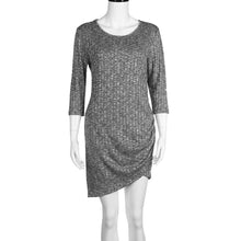 Women Dress Vestidos Casual Bohemian Floral Long Sleeve Knit Slim VPrinted Party Beach Dress