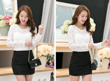 women-blouses-ol-lady-slim-office-shirt-floral-lace-beading-round-neck-long-sleeves-tops-blusas BBL