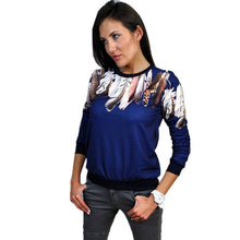 stylish-women-sweatshirt-feather-print-hoodies-loose-sleeved-pullover BBL