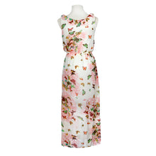 Dress Sexy Print O-neck Sleeveless Women Boho Long Maxi Dress Evening Party Beach Dresses Chiffon Dress Vestidos
