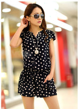 fashion-women-casual-jumpsuits-short-sleeve-elastic-waist-v-neck-rompers-short-pants-overalls-for-women-playsuit BBL