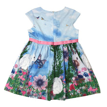 girls-princess-tutu-dress-2-6y-rabbit-print-one-picee-kids-sleeveless-dresses-sundress BBL