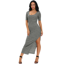 sexy-women-ribbed-long-dress-scoop-neck-high-thigh-split-short-sleeve-bodycon-maxi-dress-club-wear-grey-vestiti BBL