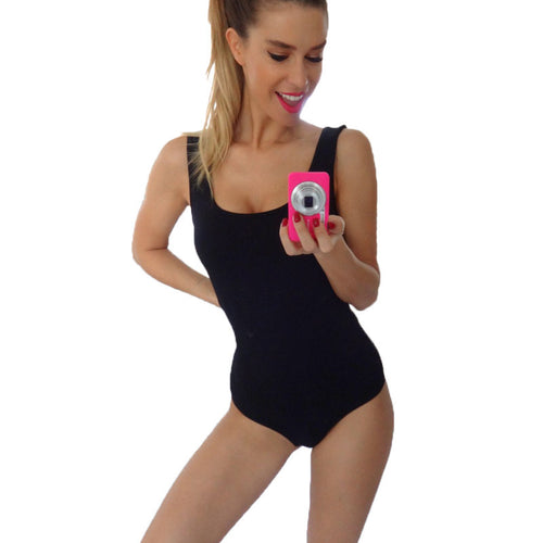 Sleeveless Body Top Sexy Bodycon Jumpsuit Low Cut Cotton Shorts Jumpsuit Slim Bodysuit Blouse Chest Open Ropmers