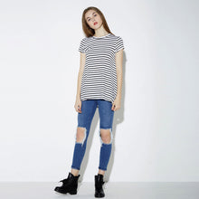 style-europe-women-basic-t-shirt-cotton-striped-o-neck-short-sleeve-loose-casual-t-shirt-top-white BBL