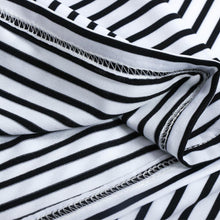 women-dress-striped-short-sleeve-mini-party-dress-white-o-neck-casual-loose-dress-beachwear-vestidos BBL