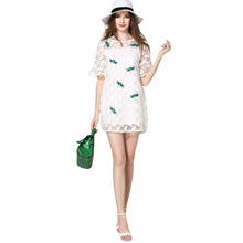 women-mini-elegant-dress-dragonfly-feather-embroidery-o-neck-evening-party-dress-flare-sleeves-sheer-vestidos-white BBL