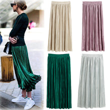 vintage-pleated-skirt-maxi-boho-skirts-womens-solid-high-waist-chiffon-long-tutu-skirt-jupe-femme BBL