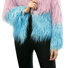 coat-women-pink-faux-fur-coat-contrast-splicing-manteau-fourrure-femme-candycolor-fluffy-round-neck-jacket-overcoat BBL