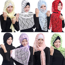 women-lace-muslim-hijab-islamic-outside-the-phi-cap-flower-beads-turban-headscarf-sheer-arab-headscarf-foulard-femme BBL