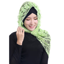 women-lace-muslim-hijab-islamic-outside-the-phi-cap-flower-beads-turban-headscarf-sheer-arab-headscarf-foulard-femme BBL