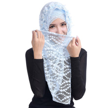 women-lace-muslim-hijab-islamic-outside-the-phi-cap-flower-beads-turban-headscarf-sheer-arab-headscarf-foulard-femme BBL