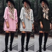 Women Dress Style Dress Sweatshirts Hoodies Dresses Plus Size Sexy Casual Dress Vestidos GV383