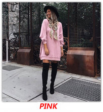 Women Dress Style Dress Sweatshirts Hoodies Dresses Plus Size Sexy Casual Dress Vestidos GV383