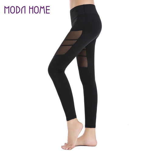 women-harajuku-leggings-solid-mesh-splice-high-waist-legins-fitness-gym-running-stretch-tights-long-pants-trousers-black BBL
