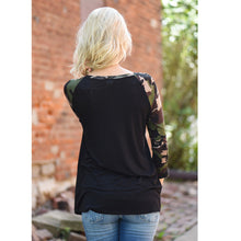 Women O Neck Camouflage Printed Loose Long Sleeve T-shirt Ladies Casual Tops Blusas Femininas Plus Size S-XL