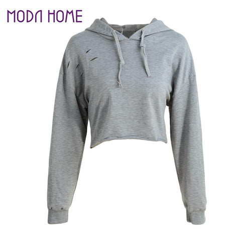 women-ripped-hoodies-casual-women-long-sleeve-round-neck-hoodies-sweatshirt-womens-americans-apparel-fashion-crop-top BBL