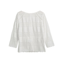 women-sexy-backless-hollow-out-blouse-ladies-white-long-sleeve-tops-scalloped-hem-cuff-blusas-femininas BBL