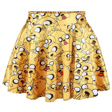 women-short-high-waist-skirt-3d-print-floral-flared-pleated-mini-skirts-le2 BBL