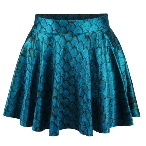women-short-high-waist-skirt-3d-print-floral-flared-pleated-mini-skirts-le2 BBL