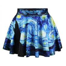 women-short-high-waist-skirt-3d-print-floral-flared-pleated-mini-skirts-le2 BBL