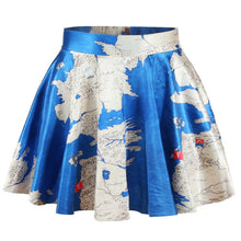 women-short-high-waist-skirt-3d-print-floral-flared-pleated-mini-skirts-le2 BBL