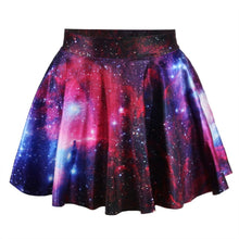women-short-high-waist-skirt-3d-print-floral-flared-pleated-mini-skirts-le2 BBL