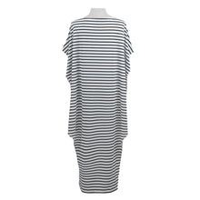 women-dress-long-maxi-loose-dress-striped-batwing-sleeve-off-shoulder-split-casual-beach-wear-plus-size-vestidos BBL