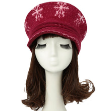 women-knit-hat-beanie-snowflake-contrast-snow-ski-brim-cap-warm-faux-hat-fur-pompom-woman-bonnet-ladies-cap BBL
