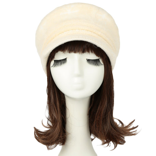 women-knit-hat-beanie-snowflake-contrast-snow-ski-brim-cap-warm-faux-hat-fur-pompom-woman-bonnet-ladies-cap BBL