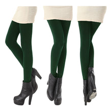 women-warm-spandex-leggings-solid-thick-velvet-leggin-high-elastic-skinny-bodycon-workout-pants-candycolor-jeggings BBL