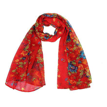 wonderful flower long soft scarfs wrap shawl for elegant women han edition scarf scarves shawls