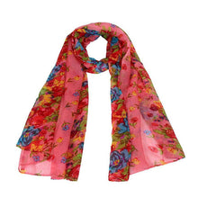 wonderful flower long soft scarfs wrap shawl for elegant women han edition scarf scarves shawls