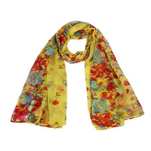 wonderful flower long soft scarfs wrap shawl for elegant women han edition scarf scarves shawls